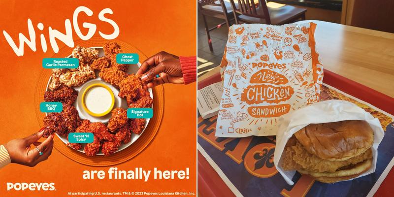 Popeyes Louisiana Kitchen Menu