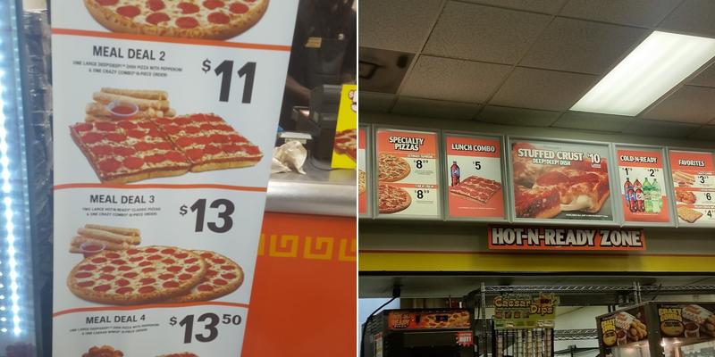 Little Caesars Pizza Menu