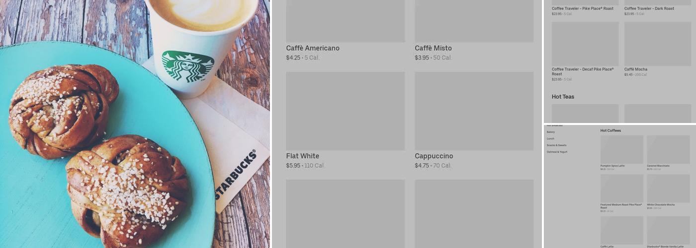 Starbucks Menu