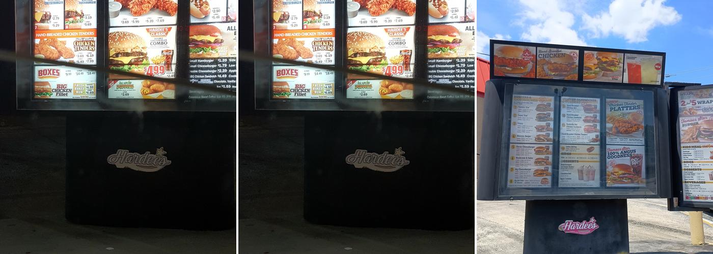 Hardee's Menu