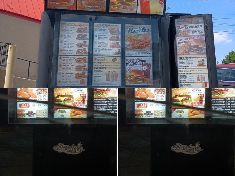 Hardee's Menu
