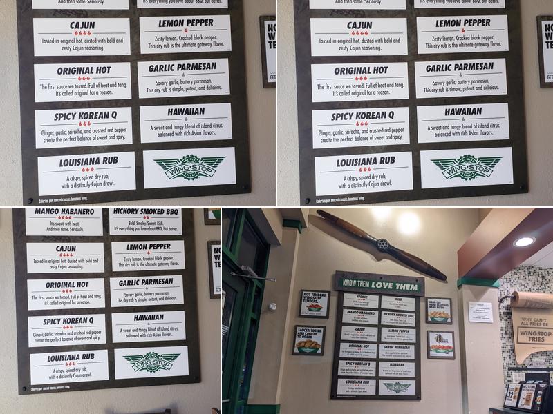 Wingstop Menu
