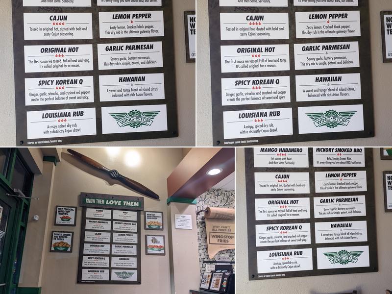 Wingstop Menu