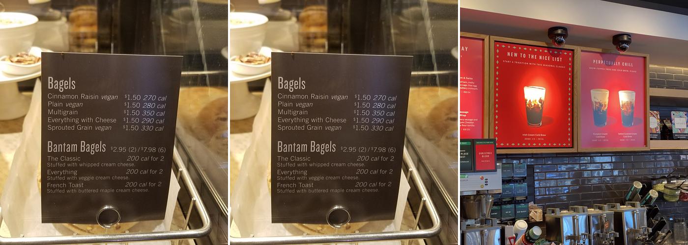 Starbucks Menu