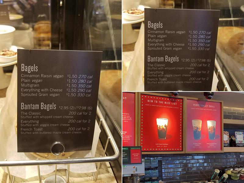 Starbucks Menu