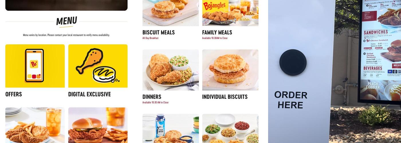 Bojangles Menu