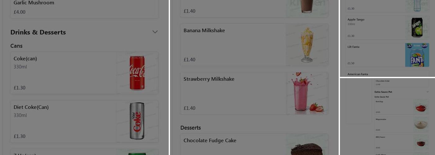 Kebab Hut Wroxham Menu