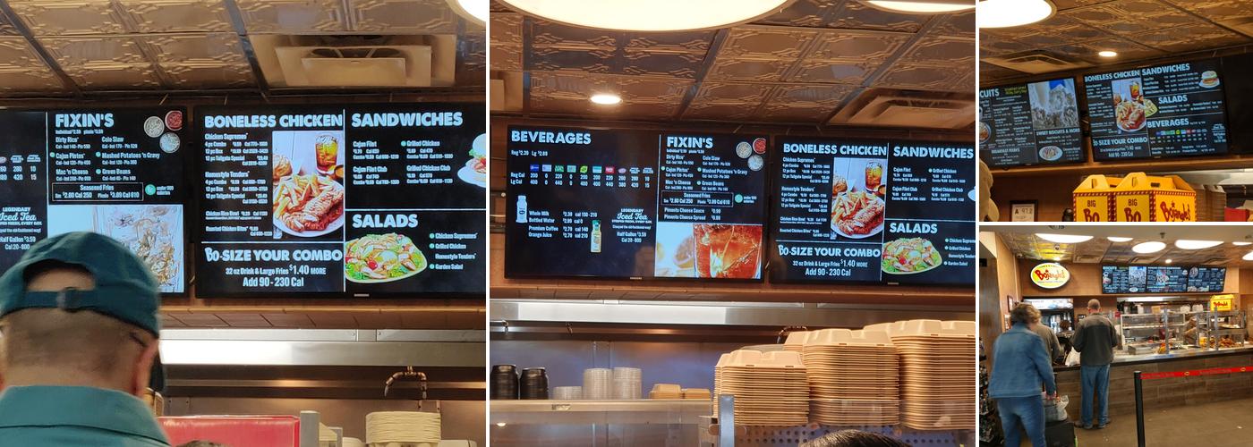 Bojangles Menu