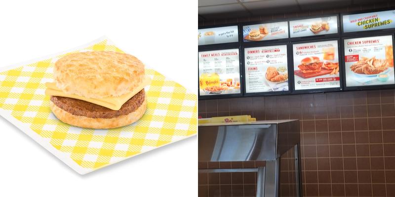 Bojangles Menu