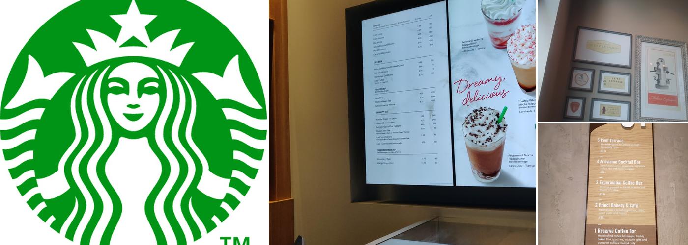 Starbucks Menu