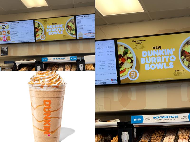 Dunkin' Menu