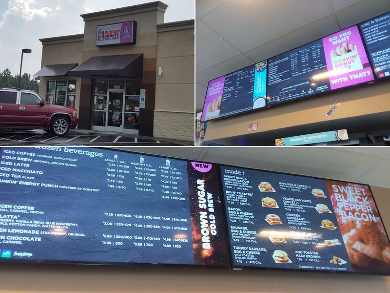 Dunkin' Menu