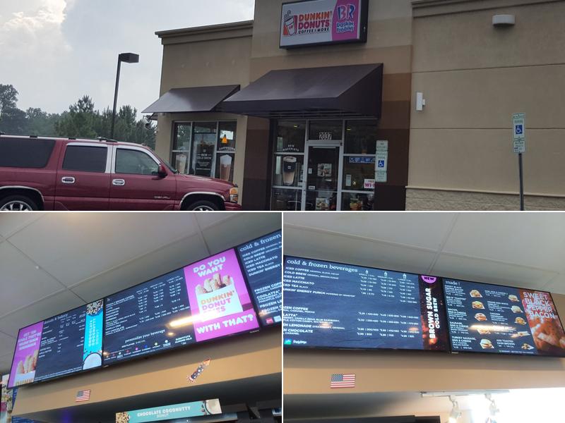 Dunkin' Menu