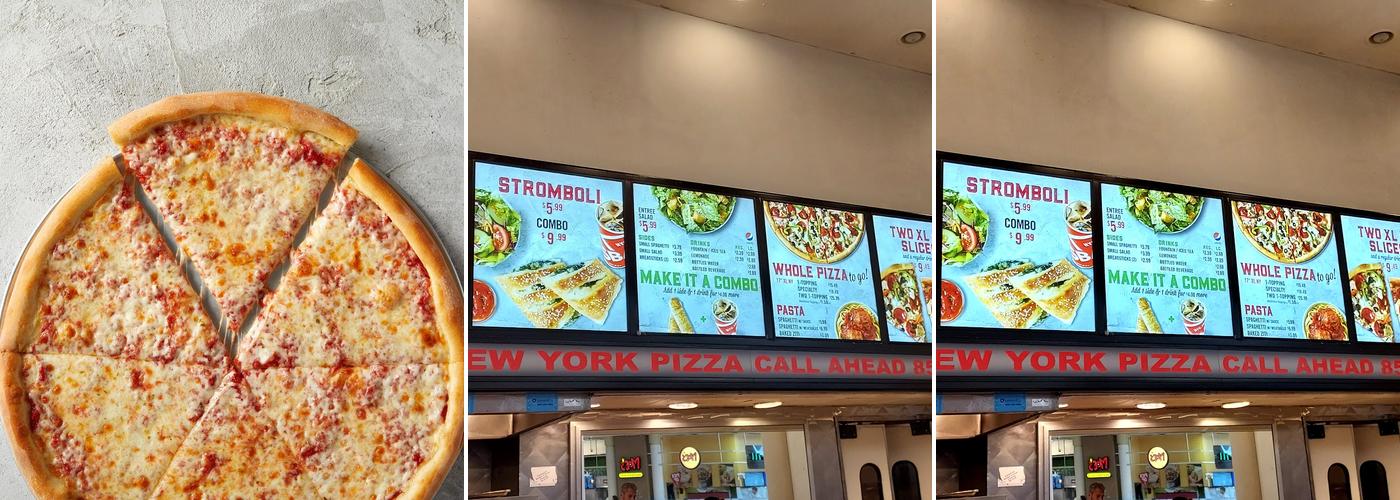 Sbarro Menu