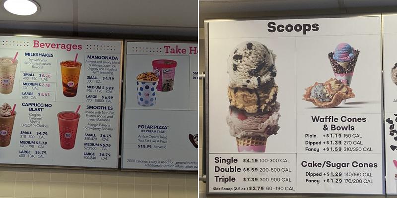 Dunkin' Menu