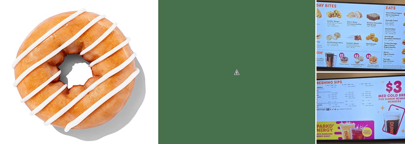 Dunkin' Menu