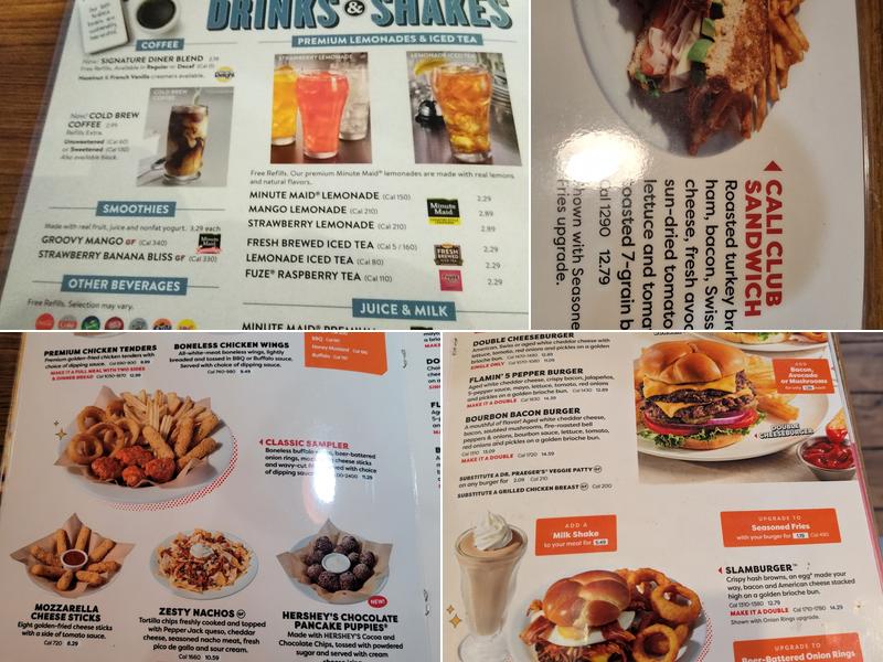 Denny's Menu
