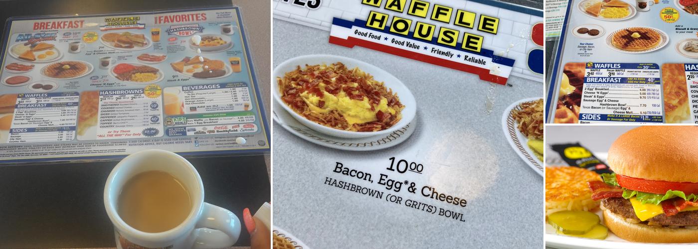Waffle House Menu