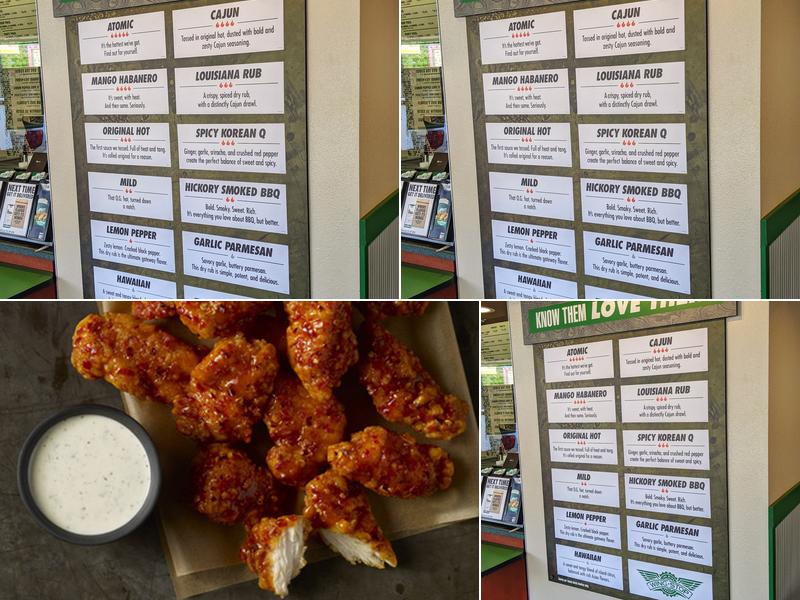 Wingstop Menu