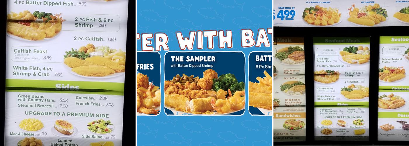 Captain D's Menu