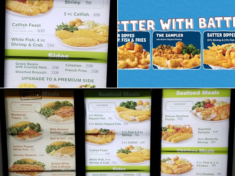 Captain D's Menu