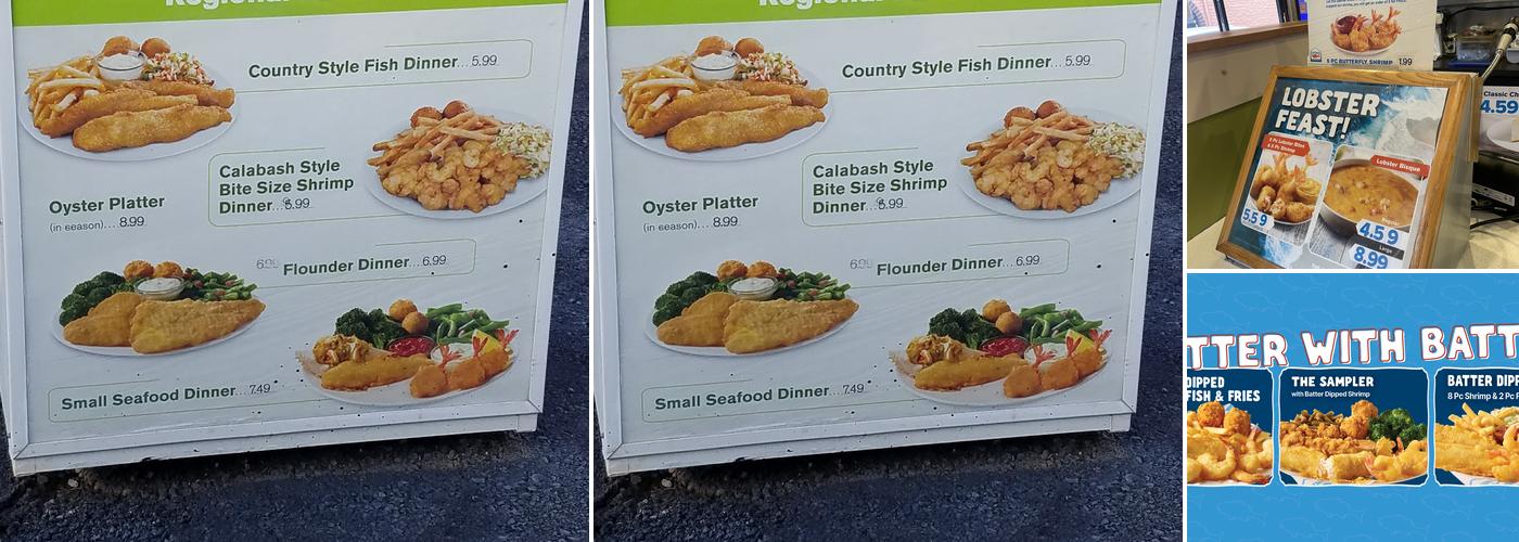 Captain D's Menu