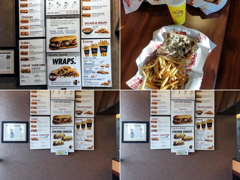 Penn Station East Coast Subs Menu