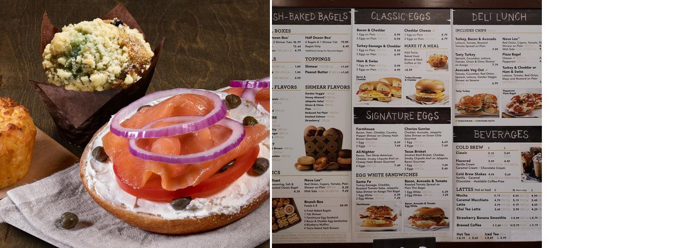 Einstein Bros. Bagels Menu