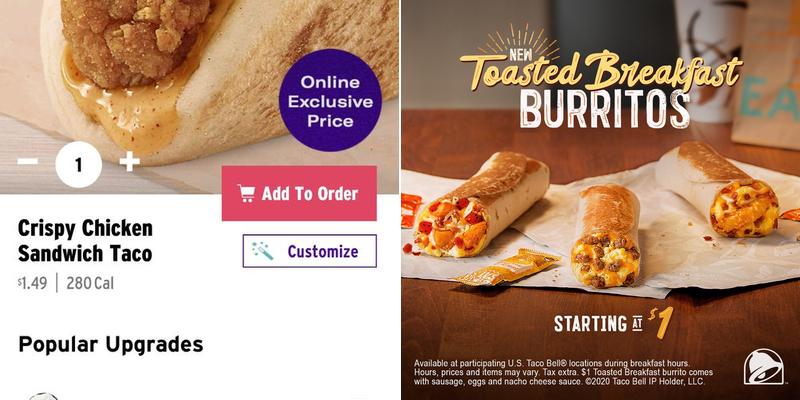 Taco Bell Menu