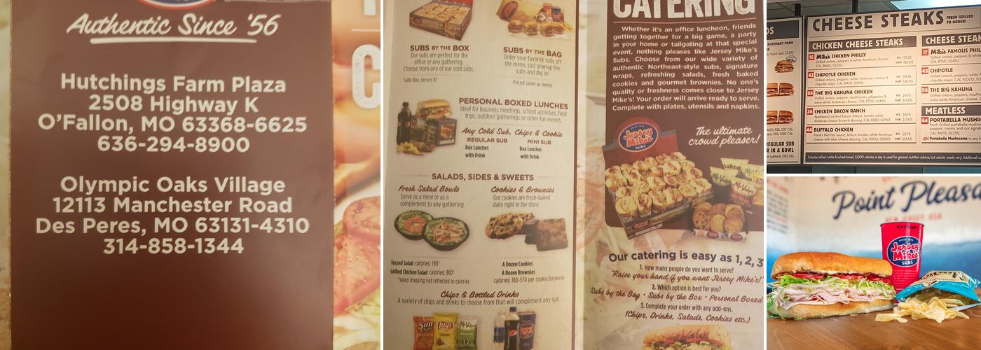 Jersey Mike's Subs Menu
