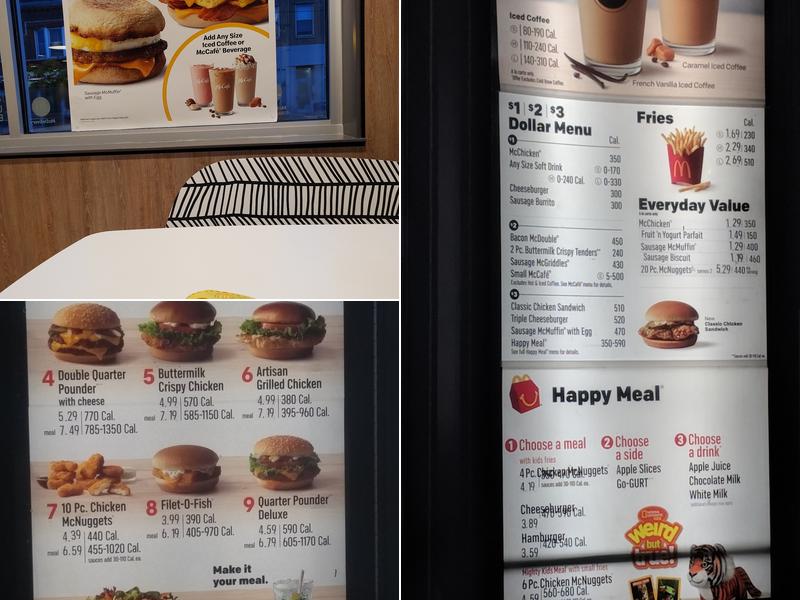 McDonald's Menu