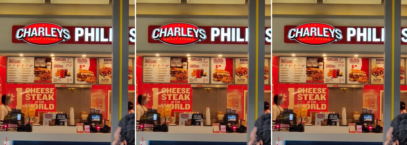 Charleys Cheesesteaks Menu