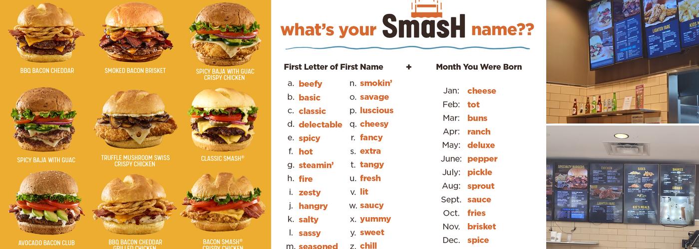 Smashburger Menu