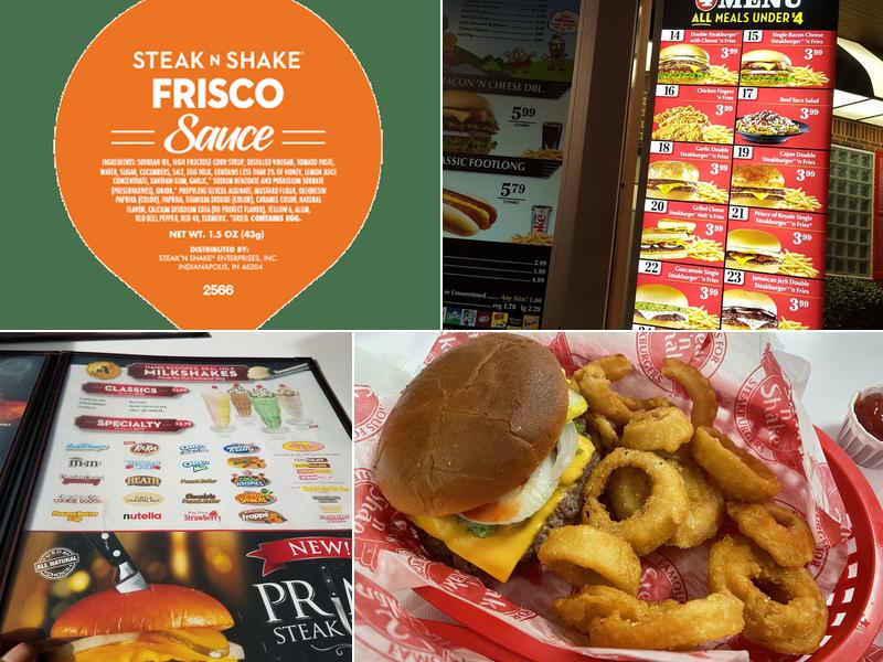 Steak 'n Shake Menu