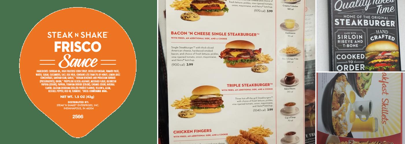 Steak 'n Shake Menu
