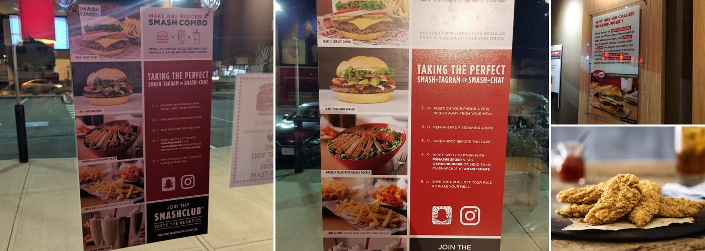 Smashburger Menu