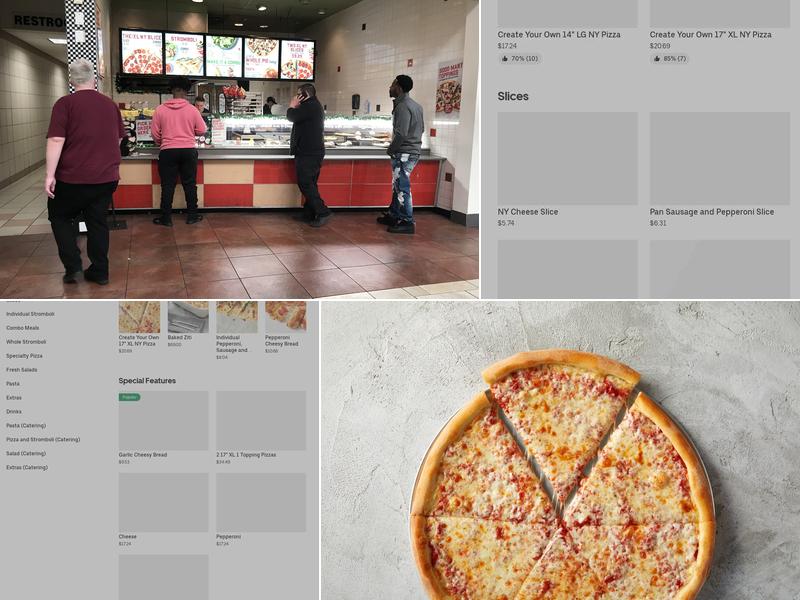 Sbarro Menu