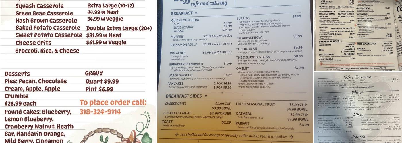 The Coffee Bean Menu