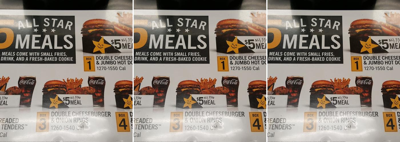 Hardee’s Menu