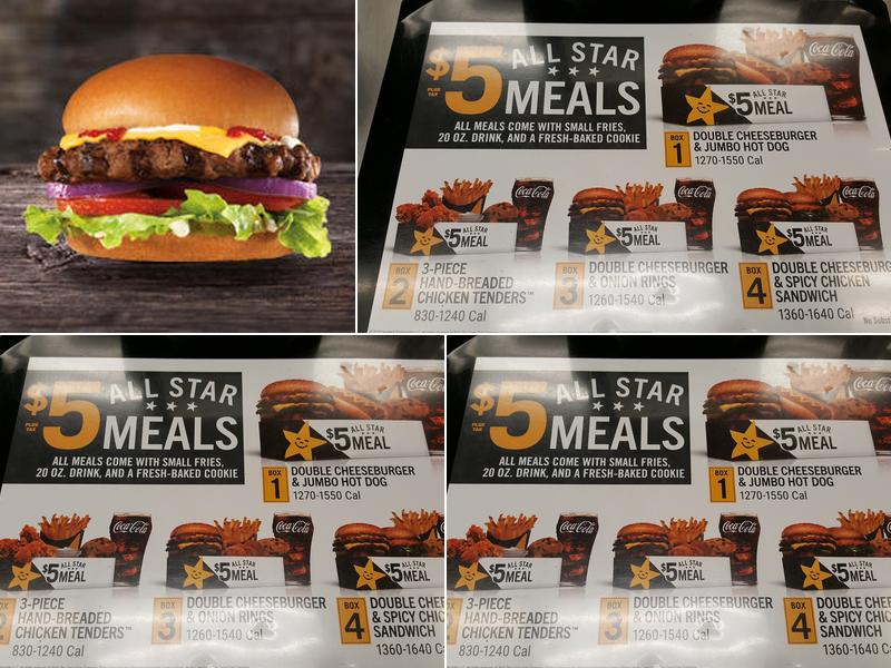 Hardee’s Menu