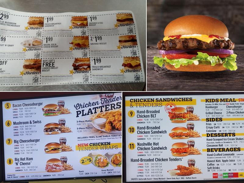 Hardee’s Menu