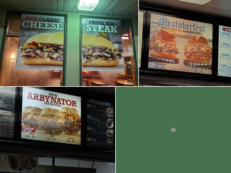 Arby's Menu
