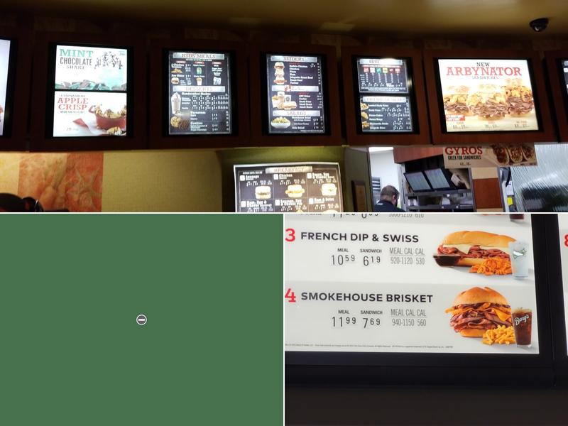 Arby's Menu