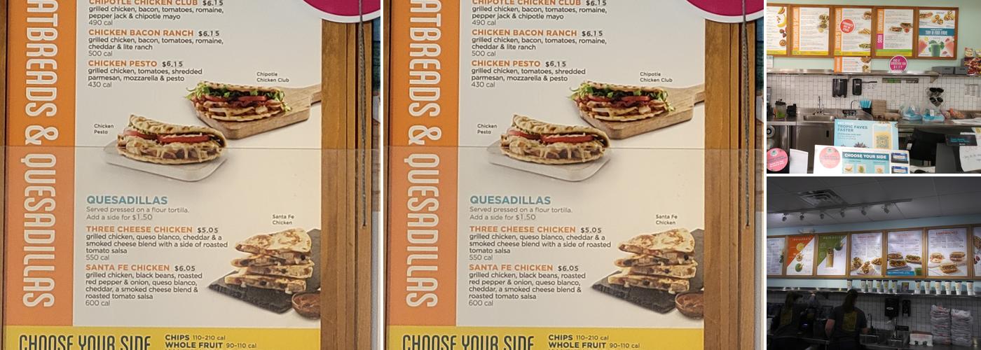Tropical Smoothie Cafe Menu