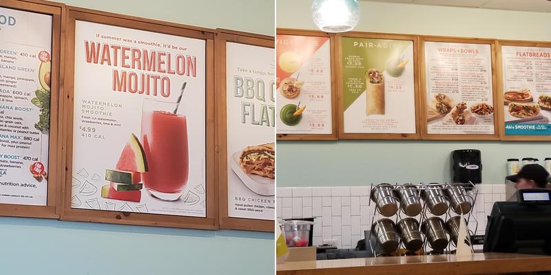 Tropical Smoothie Cafe Menu