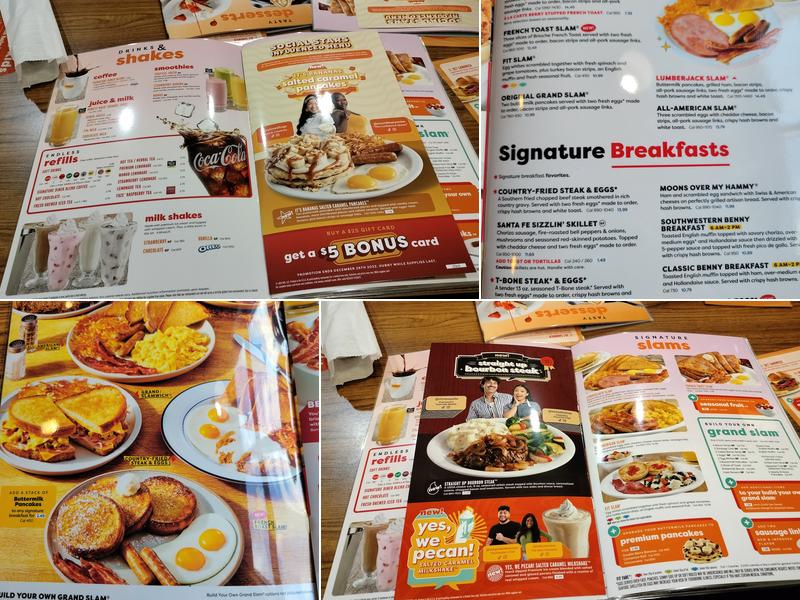 Denny's Menu