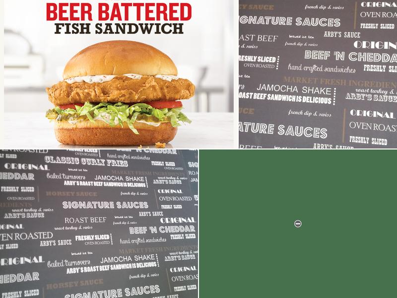 Arby's Menu