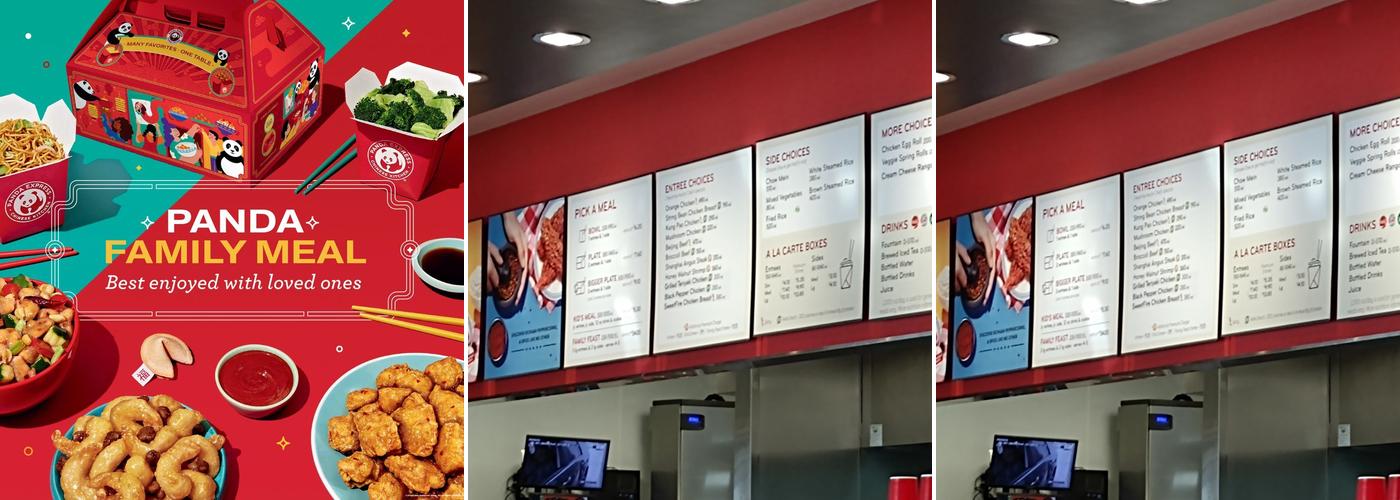 Panda Express Menu