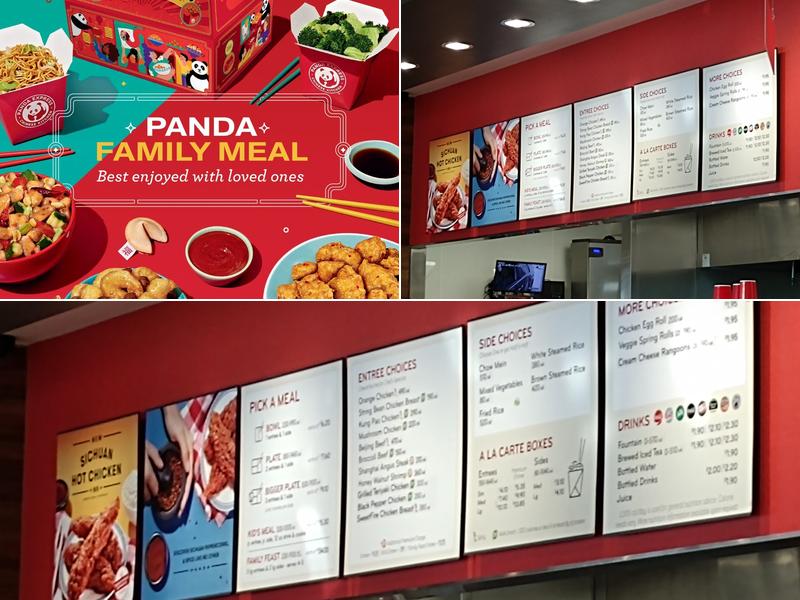 Panda Express Menu