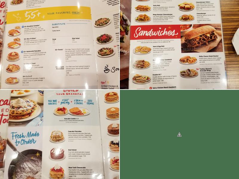 IHOP Menu